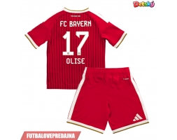 Lacne Dětský Futbalové dres Bayern Munich Michael Olise #17 2026-27 Krátky Rukáv - Domáci (+ trenírky)